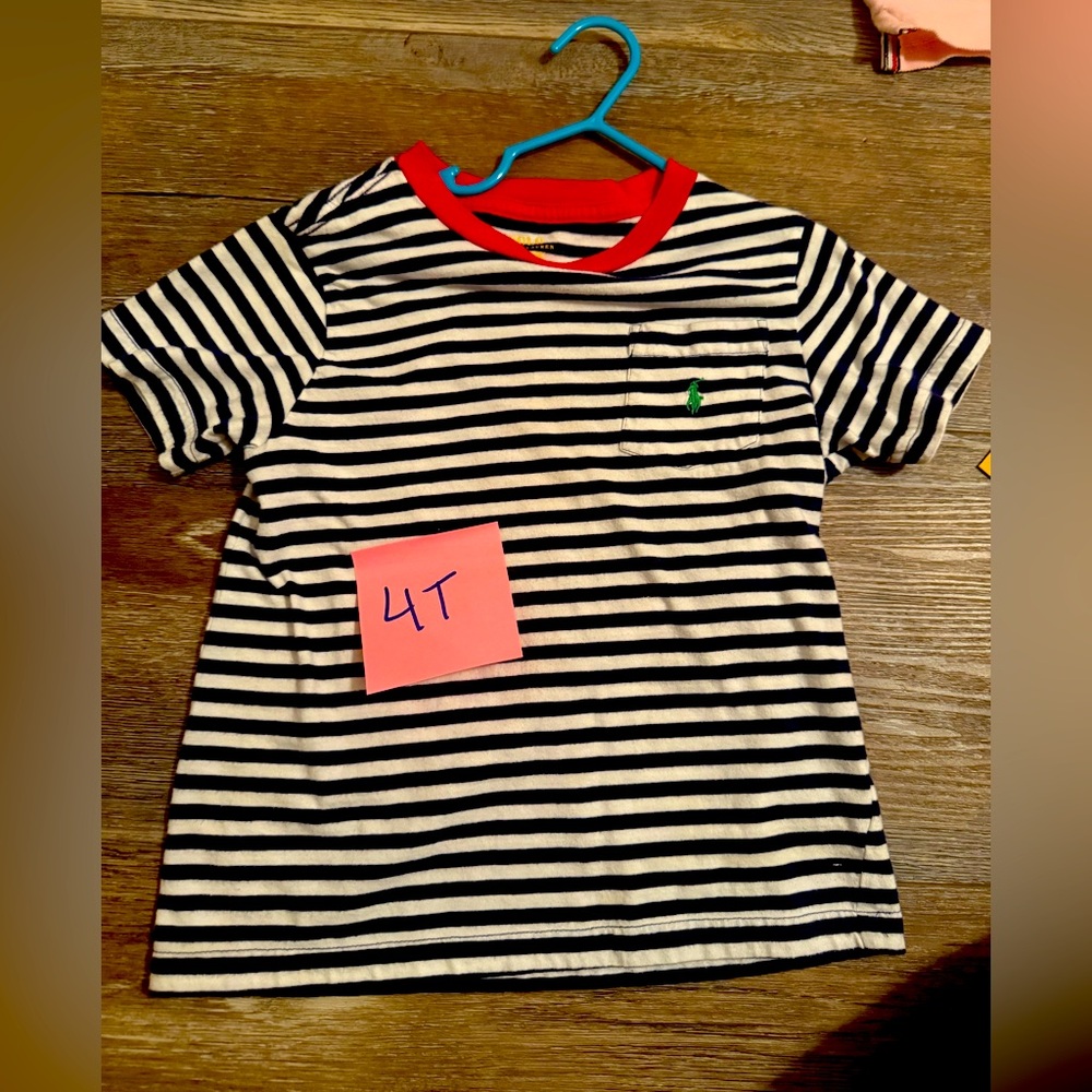 Polo Ralph Lauren Boys Tee Shirt Size 4T